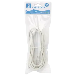 Cavo Ethernet CAT6 5m grigio