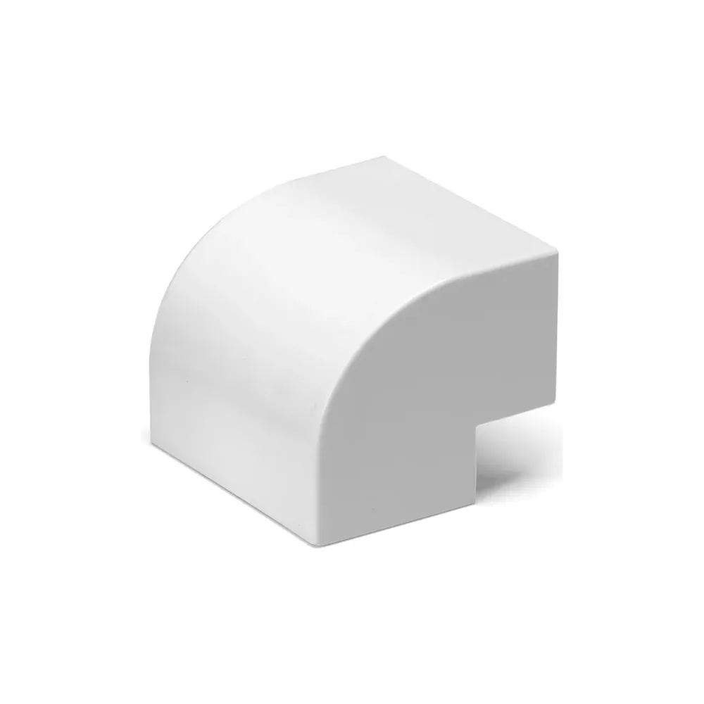 CONNETTORE ANGOLO ESTERNO P/CANALINA QUADRA PVC BIANCO 40X25MM 4PZ CONNETTORE ANGOLO ESTERNO P/CANALINA QUADRA PVC BIANCO 40X25MM 4PZ