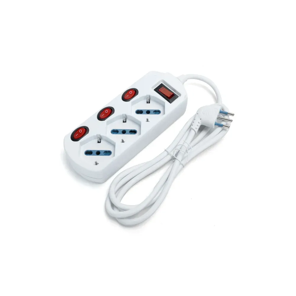 MULTIPRESA C/CAVO 3 VIE 1.5M 10A MULTIPRESA C/CAVO 3 VIE 1.5M 10A