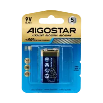 Batteria alcalina 6LR61 9V 1 pz