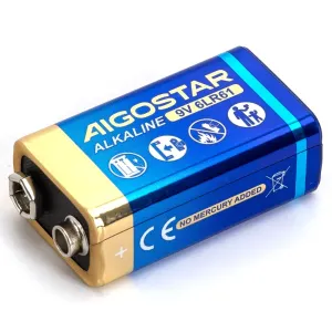 Batteria alcalina 6LR61 9V 1 pz