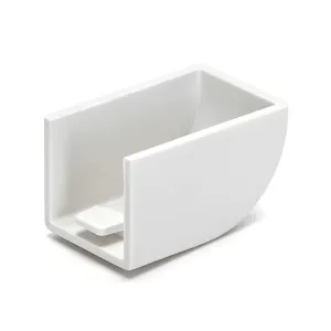 Tappo chiusura canalina quadrato in PVC 16X16MM 4PZ