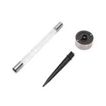 Lampioncino LED solare in acciaio inox 6500K