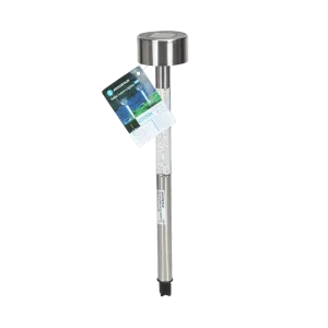 Lampioncino LED solare in acciaio inox 6500K