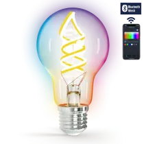 Lampadina filamento Smart Bluetooth Mesh A60 RGBW 9w