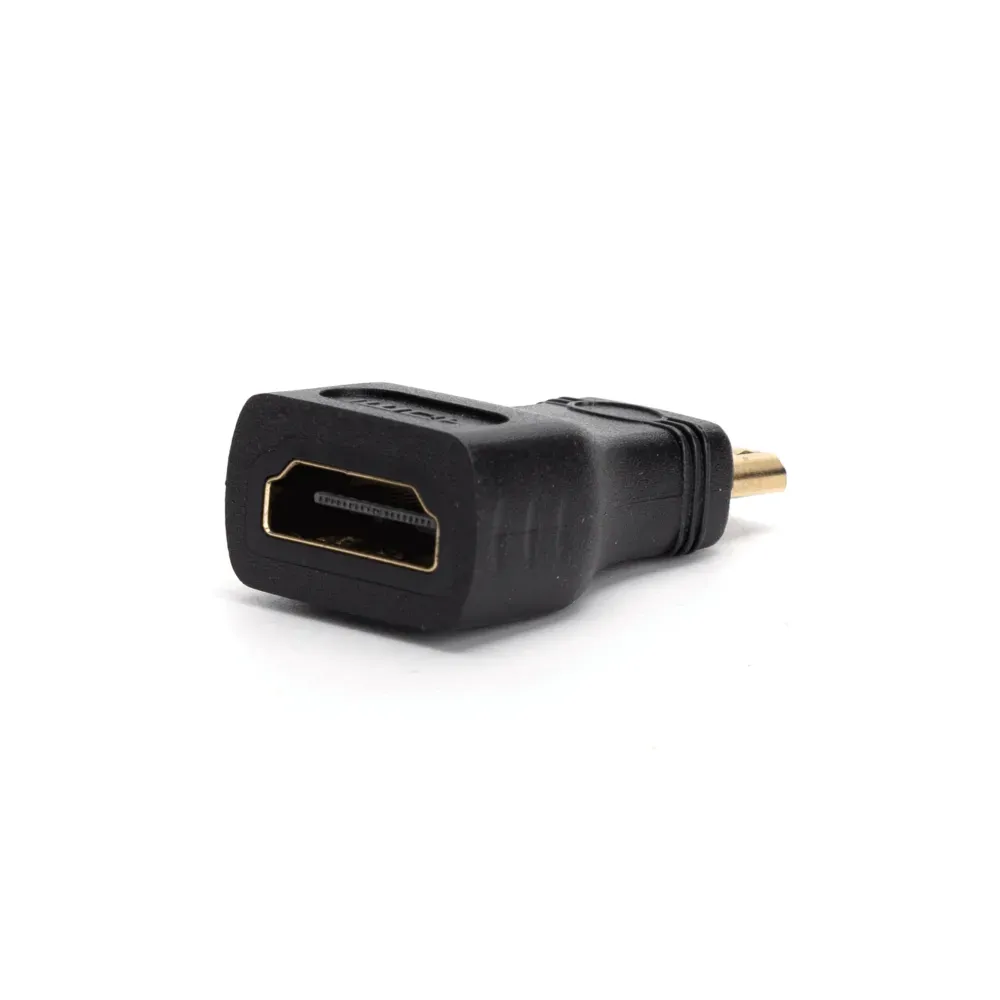 Adattatore HDMI da femmina a maschio 90° nero Adattatore HDMI da femmina a maschio 90° nero