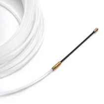 Tiracavi in nylon 4mmx15m bianco