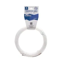 Tiracavi in nylon 4mmx15m bianco