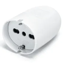 Presa volante 16A bianca