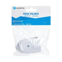 Presa volante 16A bianca