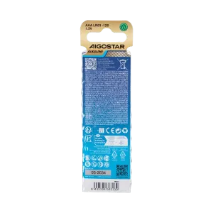 Batteria alcalina LR03(AAA) 1.5V 12pz