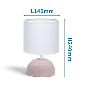 Lampada LED da scrivania max.40W E14 in Ceramica