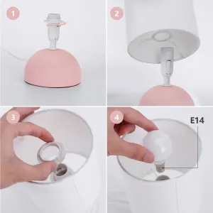 Lampada LED da scrivania max.40W E14 in Ceramica