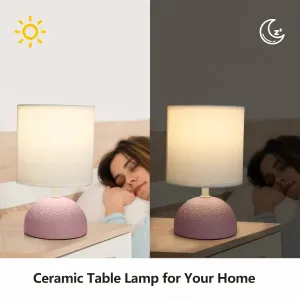 Lampada LED da scrivania max.40W E14 in Ceramica