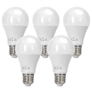 LED A60 E27 12W 3000K 5 pz