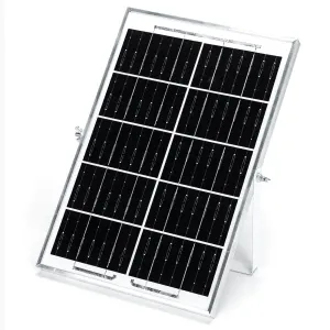 Plafoniera solare con accumulatore fotovoltaico
