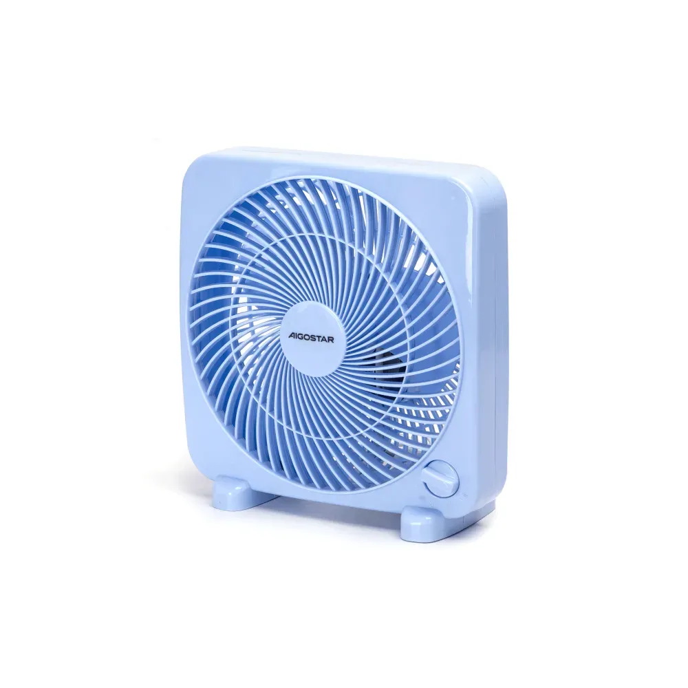 VENTILATORE DA APPOGGIO 9 pollici, 3 pale, 3 velocità, blu VENTILATORE DA APPOGGIO 9 pollici, 3 pale, 3 velocità, blu
