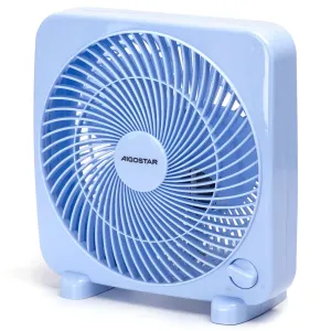 VENTILATORE DA APPOGGIO 9 pollici, 3 pale, 3 velocità, blu