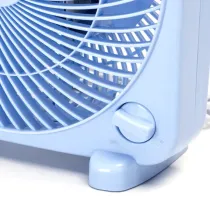 VENTILATORE DA APPOGGIO 9 pollici, 3 pale, 3 velocità, blu VENTILATORE DA APPOGGIO 9 pollici, 3 pale, 3 velocità, blu