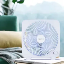 VENTILATORE DA APPOGGIO 9 pollici, 3 pale, 3 velocità, blu VENTILATORE DA APPOGGIO 9 pollici, 3 pale, 3 velocità, blu