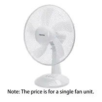 VENTILATORE DA APPOGGIO  16 pollici, 5 pale, 3 velocità, bianco