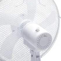 VENTILATORE DA APPOGGIO  16 pollici, 5 pale, 3 velocità, bianco VENTILATORE DA APPOGGIO  16 pollici, 5 pale, 3 velocità, bianco