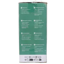 VENTILATORE DA APPOGGIO  16 pollici, 5 pale, 3 velocità, bianco VENTILATORE DA APPOGGIO  16 pollici, 5 pale, 3 velocità, bianco