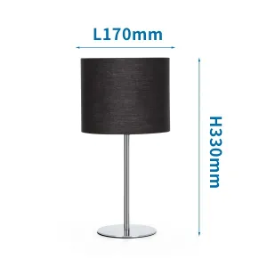 LAMPADA DA SCRIVANIA IN METALLO E14,MAX40W