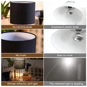 LAMPADA DA SCRIVANIA IN METALLO E14,MAX40W