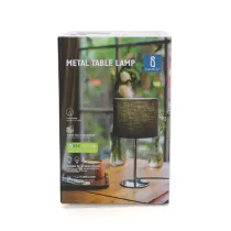 LAMPADA DA SCRIVANIA IN METALLO E14,MAX40W