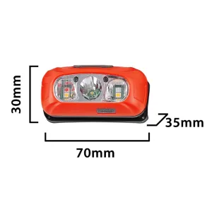 LAMPADA FRONTALE A LED 'VULCAN' 3 watt - 230 lm