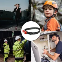 LAMPADA FRONTALE A LED 'VULCAN' 3 watt - 230 lm