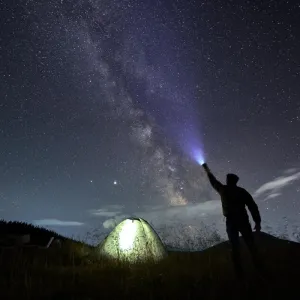 TORCIA LED RICARICABILE 'MAGNUM' 3 W - lm 250 - con laterna laterale