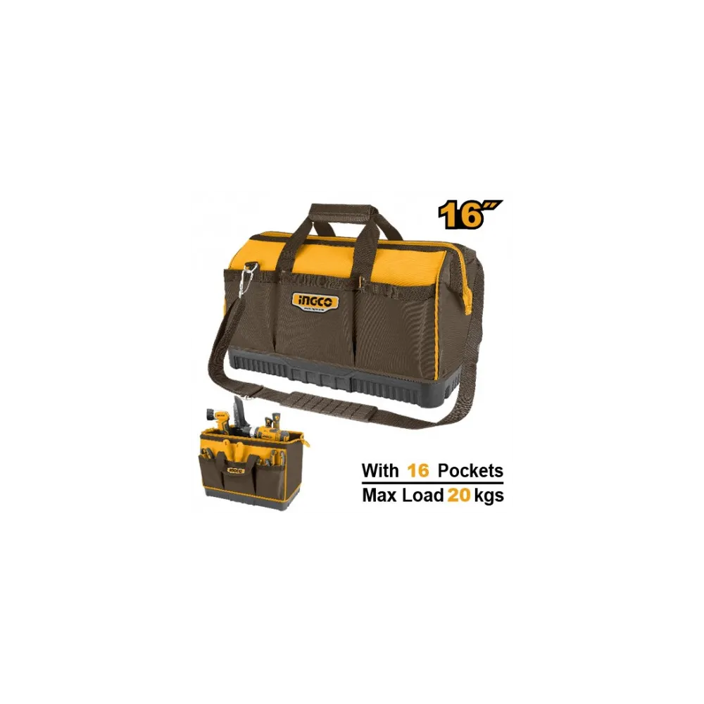 BORSA PORTA ATTREZZI CON 16 TASCHE 20 KG BORSA PORTA ATTREZZI CON 16 TASCHE 20 KG