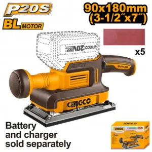LEVIGATRICE A BATTERIA BRUSHLESS 90X180MM NUDA