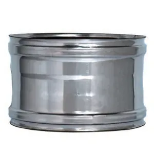 C RACCORDO INOX ATTACCO FF D  8 CM