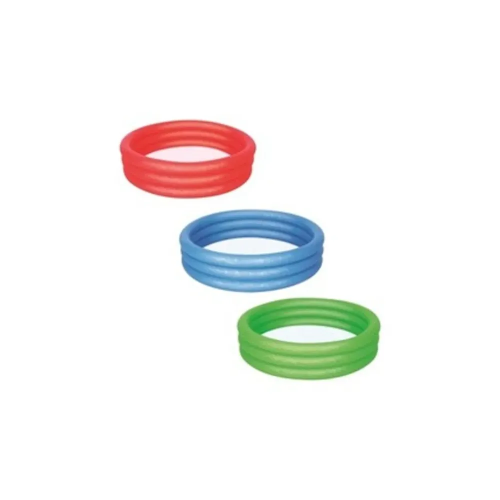 MARE PISCINA 3 ANELLI CM.102X25 ASS. 51024