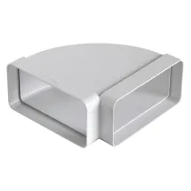 CURVA PER AERAZIONE CANALIZZATA mm.150x70 CURVA PER AERAZIONE CANALIZZATA mm.150x70