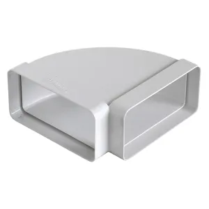 CURVA PER AERAZIONE CANALIZZATA mm.150x70