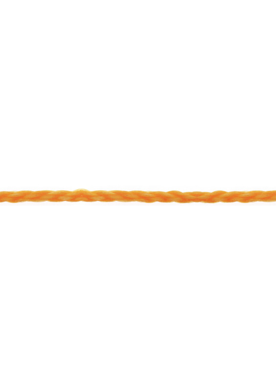 Orange polypropylene rope Ø 6 mm. Per meter