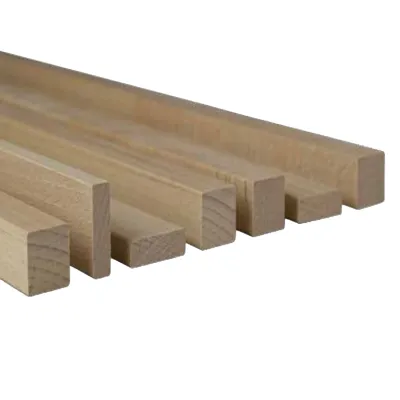 LISTELLO PIALLATO IN FAGGIO MM 20x20x2400 (20 PZ)