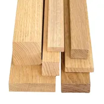 LISTELLO PIALLATO IN ROVERE MM.10x10x2400 (20 PZ)