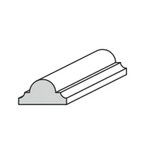 CORNICE IN AJOUS MM.16x8x2400 (20 PZ)