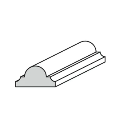 CORNICE IN AJOUS MM.16x8x2400 (20 PZ)