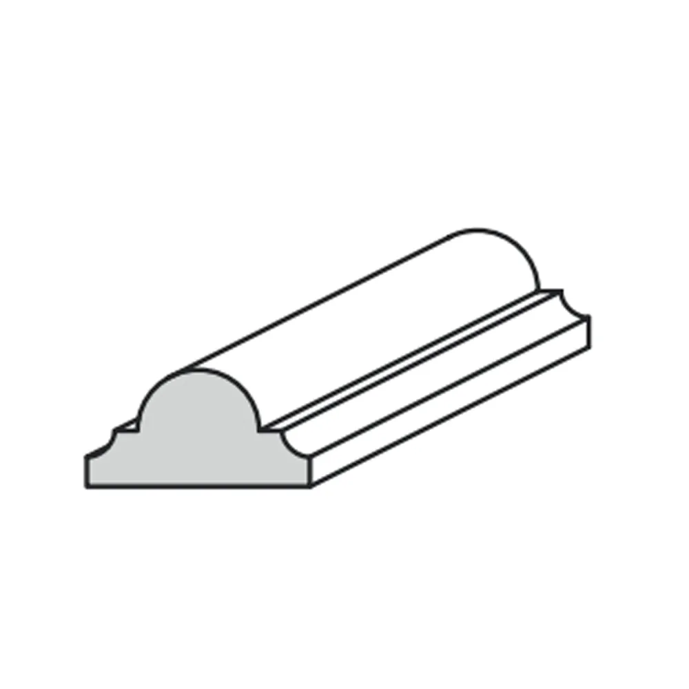 CORNICE IN AJOUS MM.16x8x2400 (20 PZ)