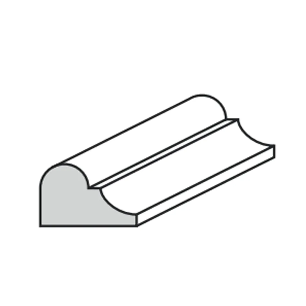 CORNICE IN AYOUS MM.14x9x2400 (20 PZ)