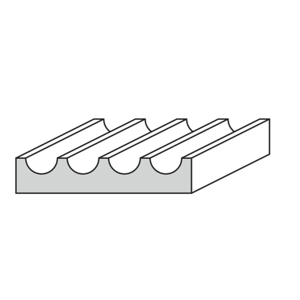 CORNICE IN AJOUS GREZZO MM.45x9x2400 (10 PZ)