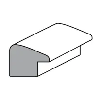 CORNICE PER QUADRI IN AJOUS GREZZO MM.25X20X2400 interno mm 11x5 (6 PZ)