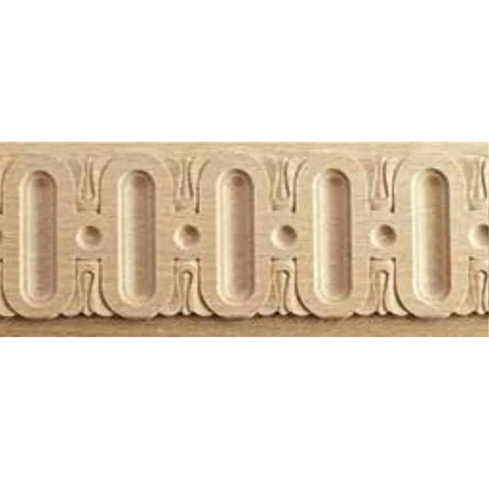 CORNICE SCOLPITA IN FAGGIO GREZZO MM.63x7x2440 (20 PZ)