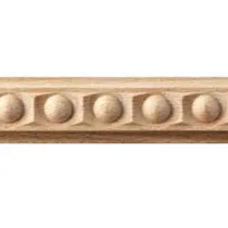 CORNICE SCOLPITA IN FAGGIO GREZZO MM.20x8x2440 (20 PZ)